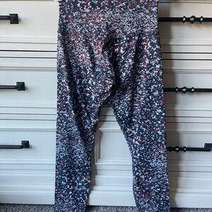 Lululemon align 25 inch nulu water blossom leggings size 6